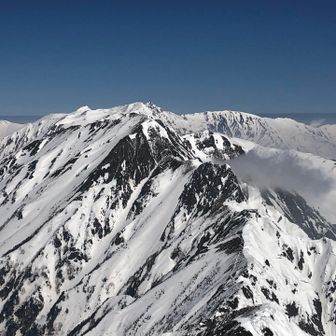 白馬岳方面
