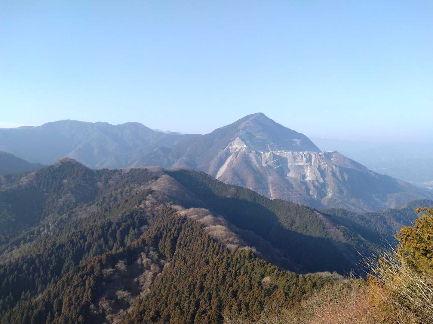 芦ヶ久保駅-二子山 往復コースの写真