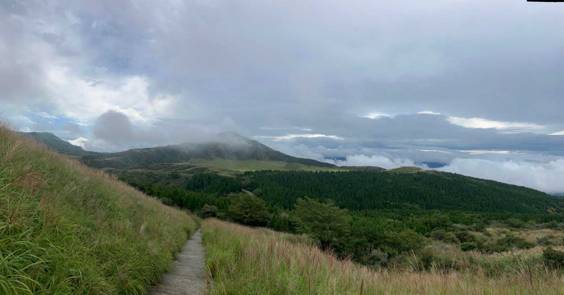草千里駐車場東登山口-杵島岳 周回コースの写真