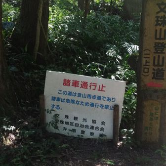 登山口看板