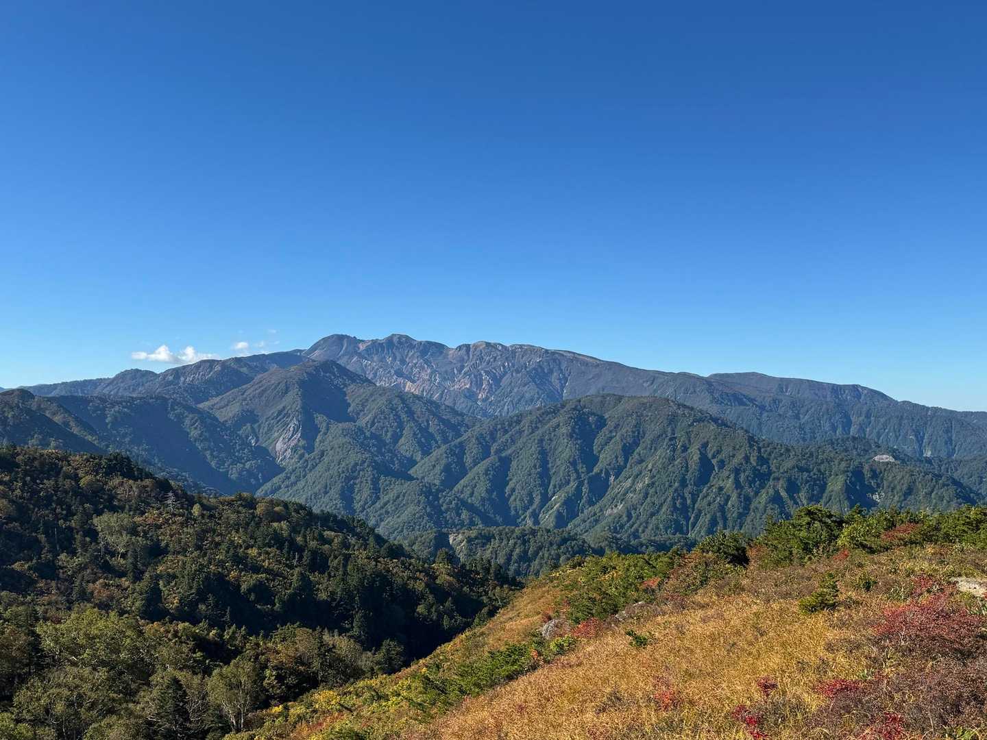 白山が大迫力！
最高！