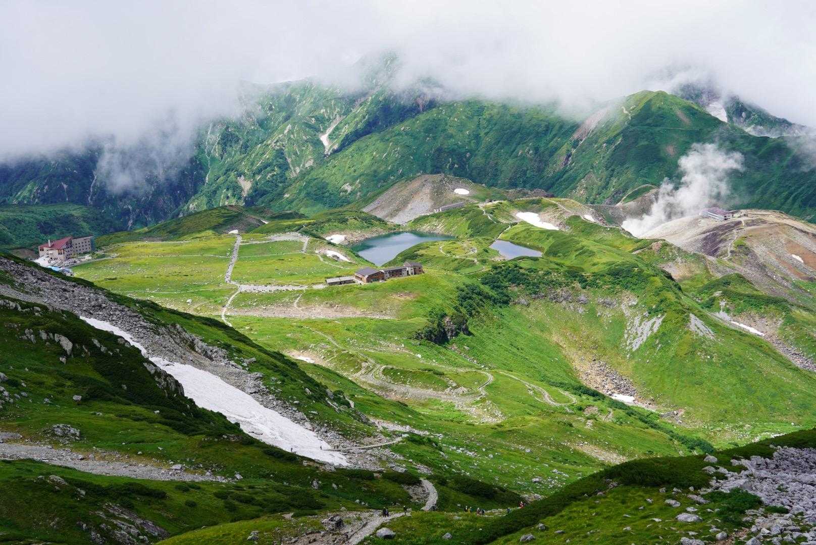立山室堂ターミナル-一ノ越-立山-浄土山 周回コースの写真