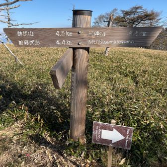 分岐〜KTFのコース案内版もある