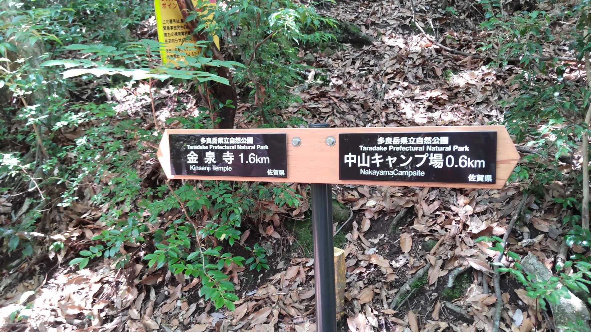 金泉寺方面へは谷川沿いです。