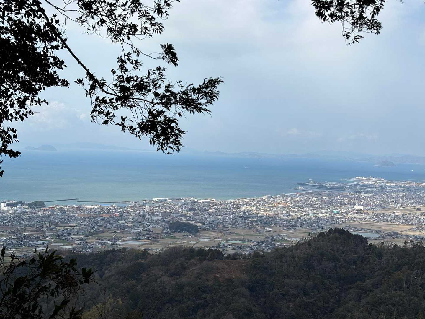 見晴らし台からの気持ちの良い景色