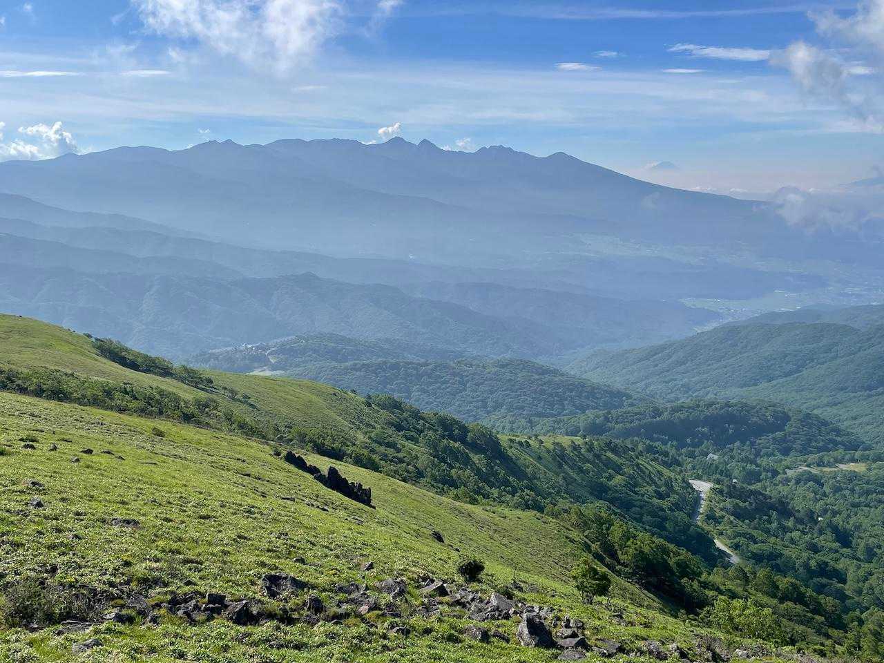【JAPAN TRAIL】霧ヶ峰・美ヶ原中央分水嶺トレイル②の写真