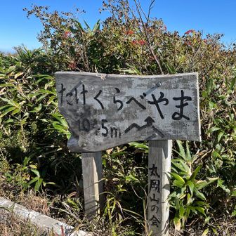 避難小屋がポイントの丈競山⛰️