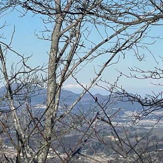 栗駒山も見えました
