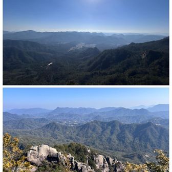 中岳からの景色と同じようだけど、素晴らしくうっとり😍✨✨