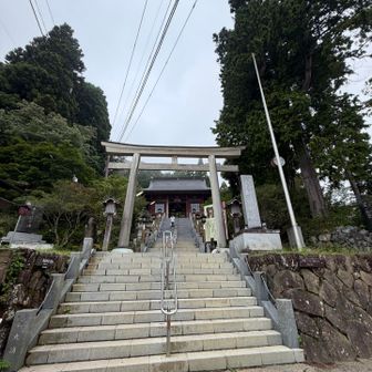御岳神社入り口？