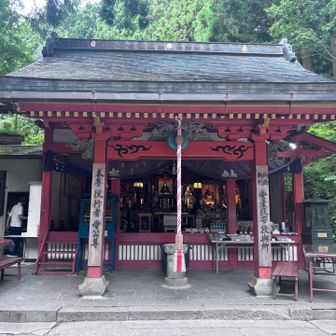 お参りして登山口へ！