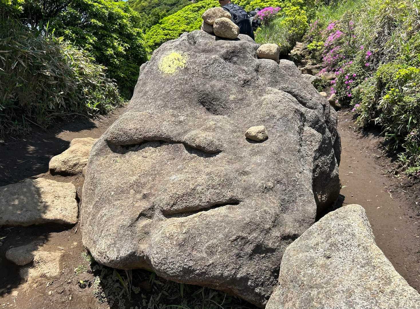 ウィンク岩に
なっちょる((´∀｀*))