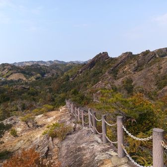 田辺市・高尾山・龍神山・奇絶峡 第2展望地へ
