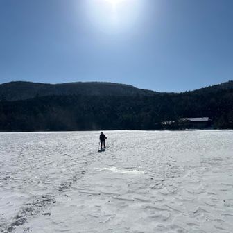 凍結の白駒池を大満喫😆🎶