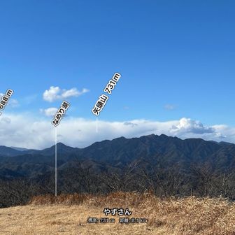 どうも当初の目標だった矢頭山らしい。