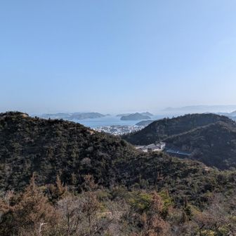 天狗山の大岩から…
南山と向こうに見える先程登った南端ピーク🫡