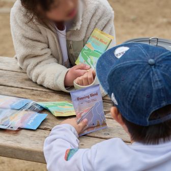 YAMAP用のアイスコーヒー撮影