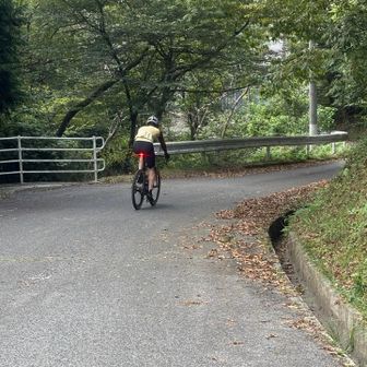 じゃ、先帰ってるねー、と相方さんは一瞬で消えて行きました🚲