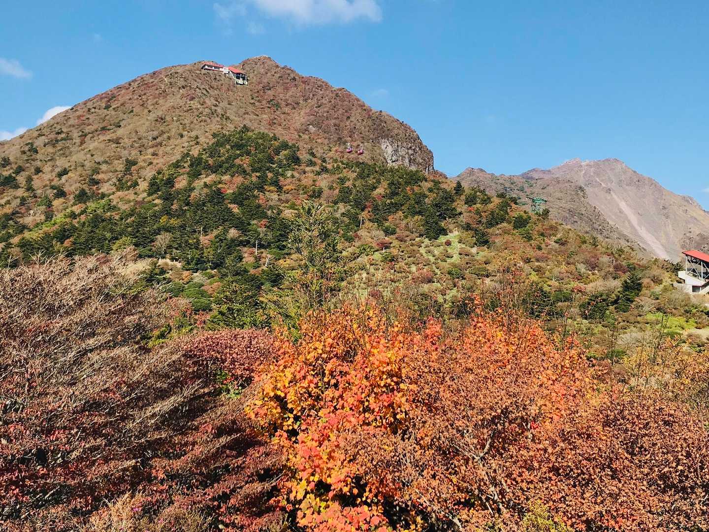 向かいの野岳展望所より
登った山々を眺め、今日の美しい景色に彩られた楽しい山行を振り返る
安堵と達成感に満ちた至福のひと時
また来ます！

