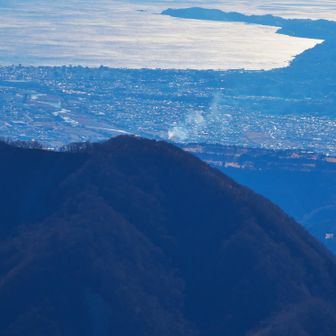 堀山の山火事！