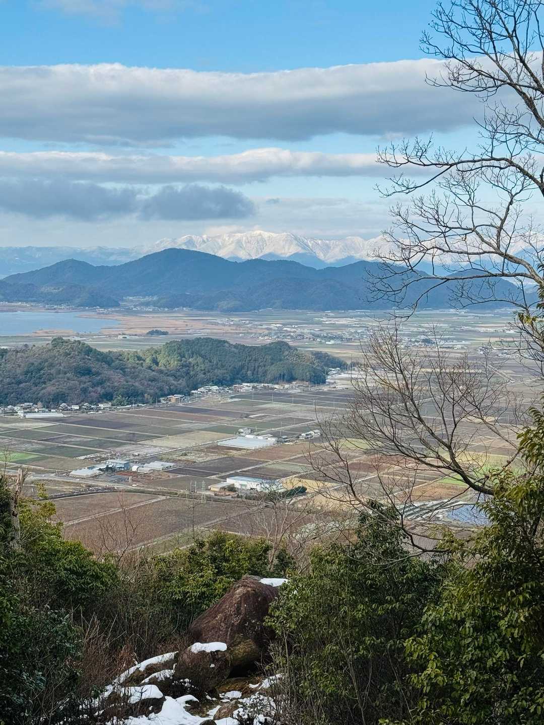 猪子山-伊庭山-雨宮龍神社-地獄越-繖山 往復コースの写真
