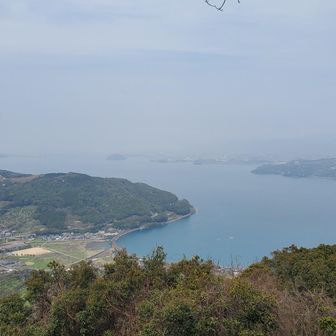 虚空蔵山からの眺め
大村湾