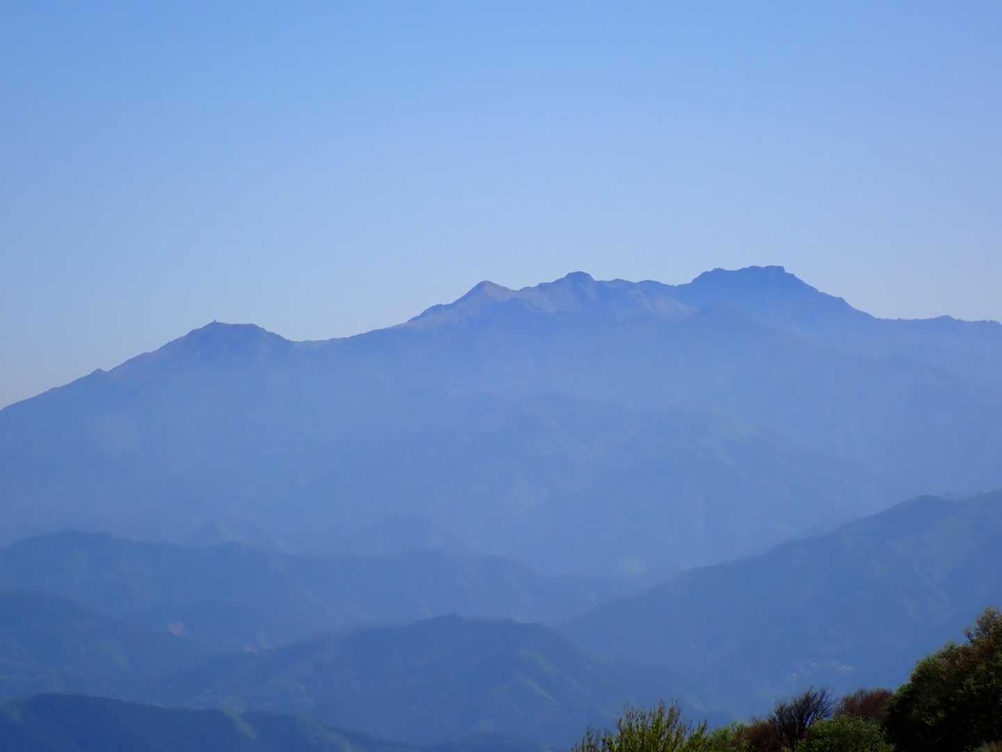 大川嶺分岐点-大川嶺-笠取山 往復コースの写真
