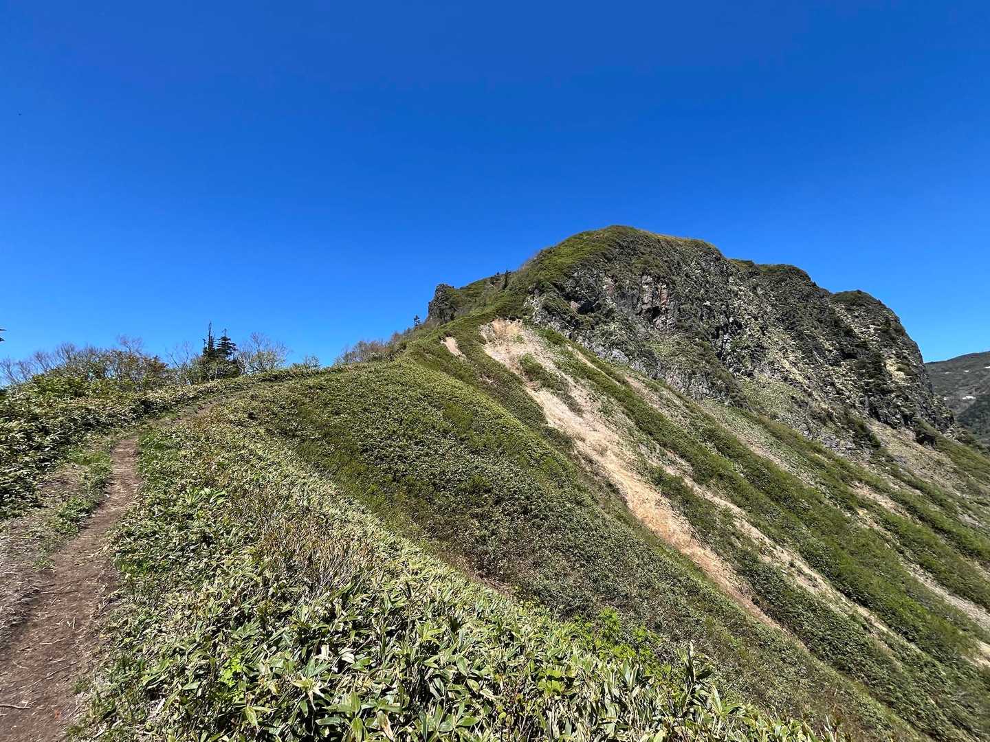 高手山-西峰-剣ヶ峰山-武尊山 往復コースの写真