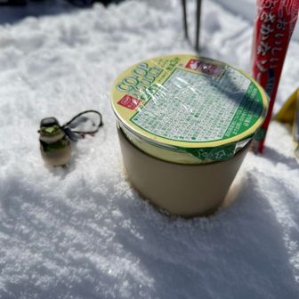 お昼はラーメン。最近はこの断熱容器がお気に入り。冷めない！