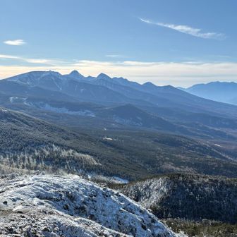 南八ヶ岳　阿弥陀岳、赤岳などなど
