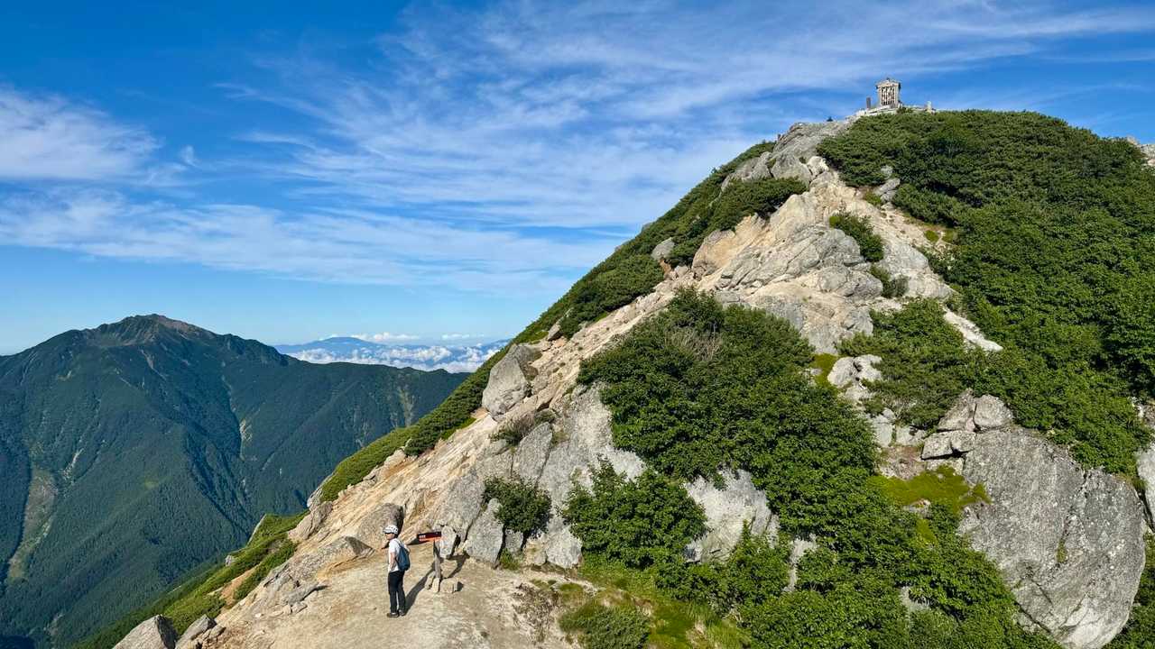 甲斐駒ヶ岳（黒戸尾根）、七丈小屋テン泊 の写真 23
