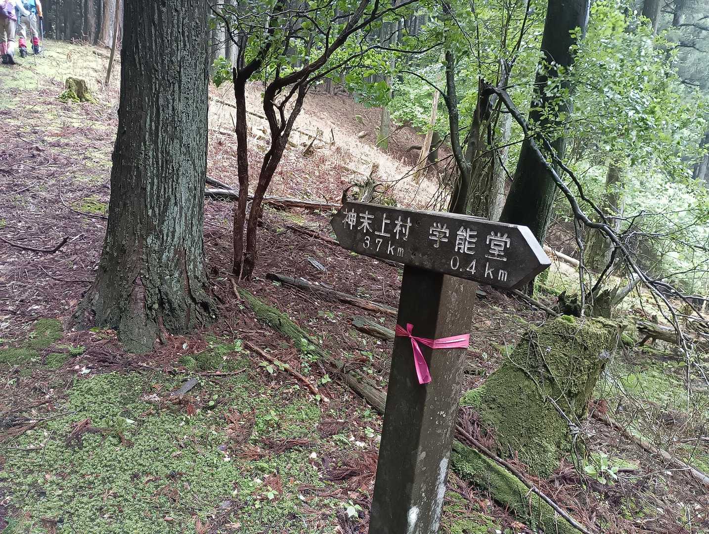 下山します