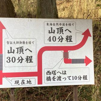 ルートは2つ
行きはまっすぐ登って、帰りはぐるっと回るって戻ってくることにしました