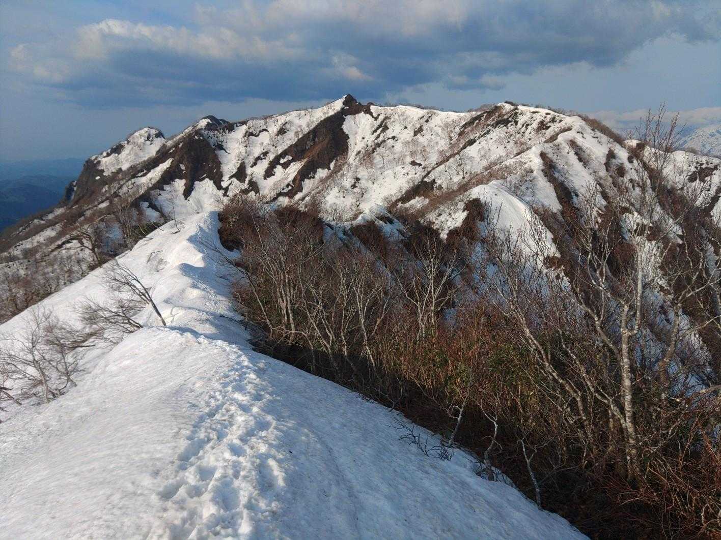 奥裾花自然園入口-今池湿原入口・中西山登山口-中西山-東山 往復コースの写真