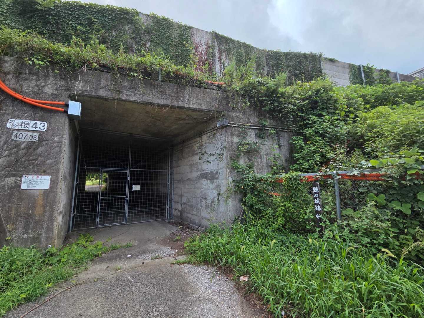 高架下を通って西番場から駐車場に戻りました🚶‍♀️