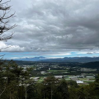 浅間山も見えるねー⛰️