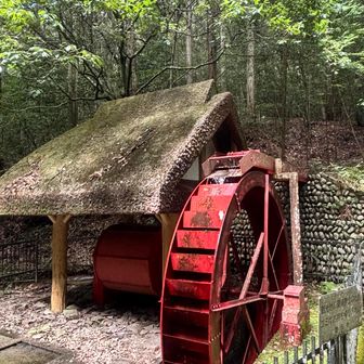 そして東の宮を経由し、メジャーな山道で降りていきます。やっぱ人が多い。

そしてよく見る水車。
行きはここに来る前にあっちへ行ったので見ていませんでした。

なんだかんだで滝汗。
まだまだ暑いなあ。

この後は街歩きもトレッキングもできる柔らかめのシューズを買いにアルペン一社へ。

栄一と悲しい別れ🤣
