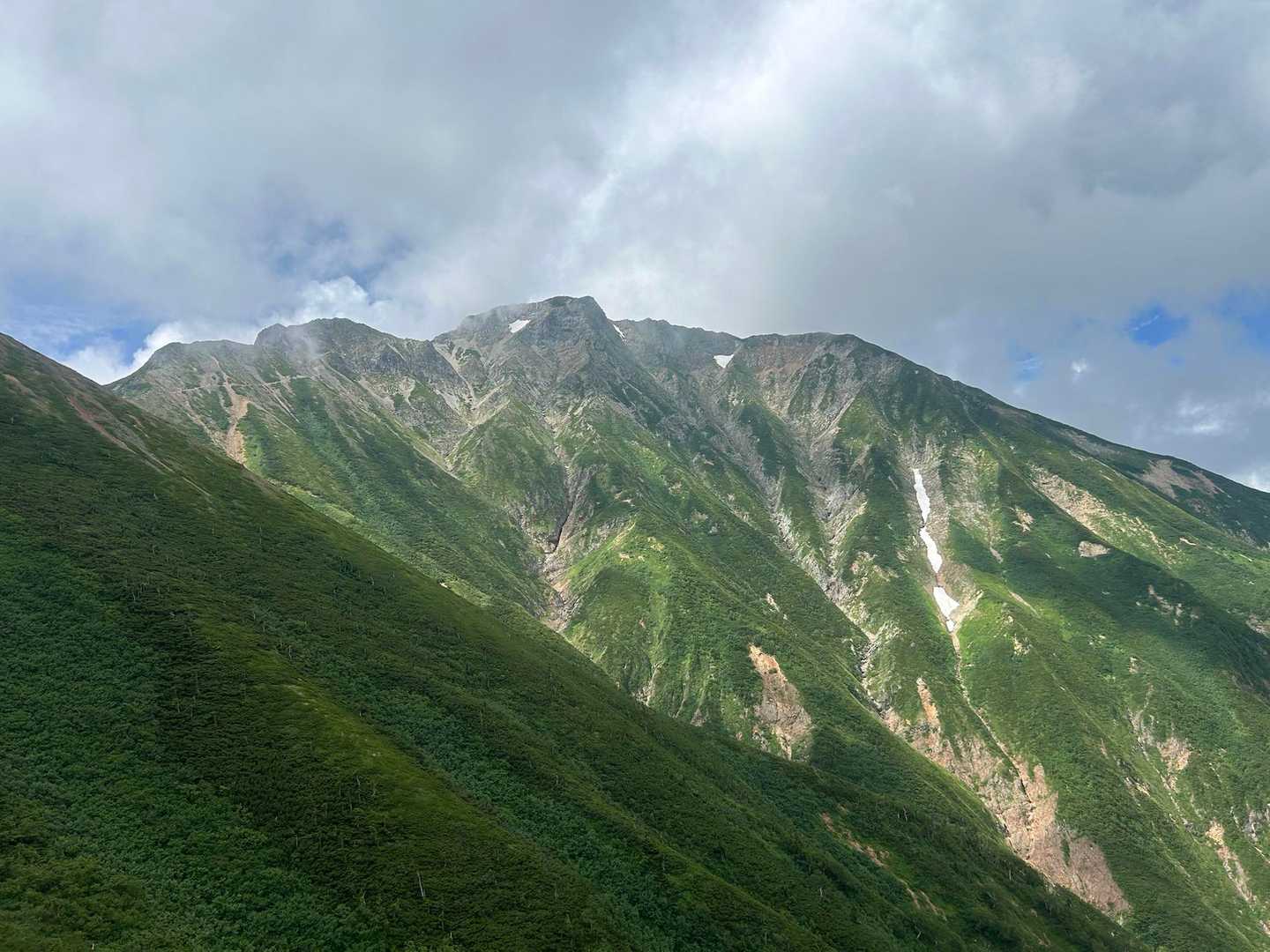 五竜岳の勇姿