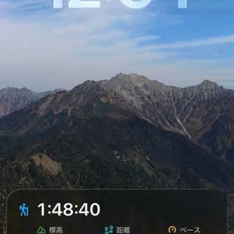 ２回目頂上到着🛬
50分かかった😱