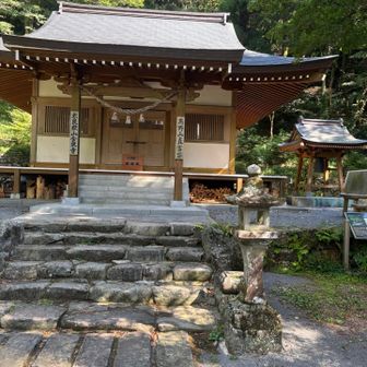 金泉寺のベンチに座り休憩☕️