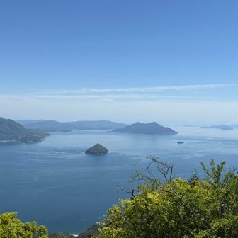 天気が良くて瀬戸内海が綺麗です🎶