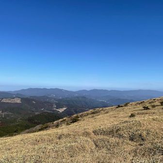 脊振山系もくっきりと見える