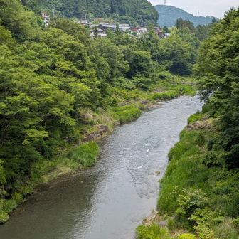 寸庭橋から見た景観。