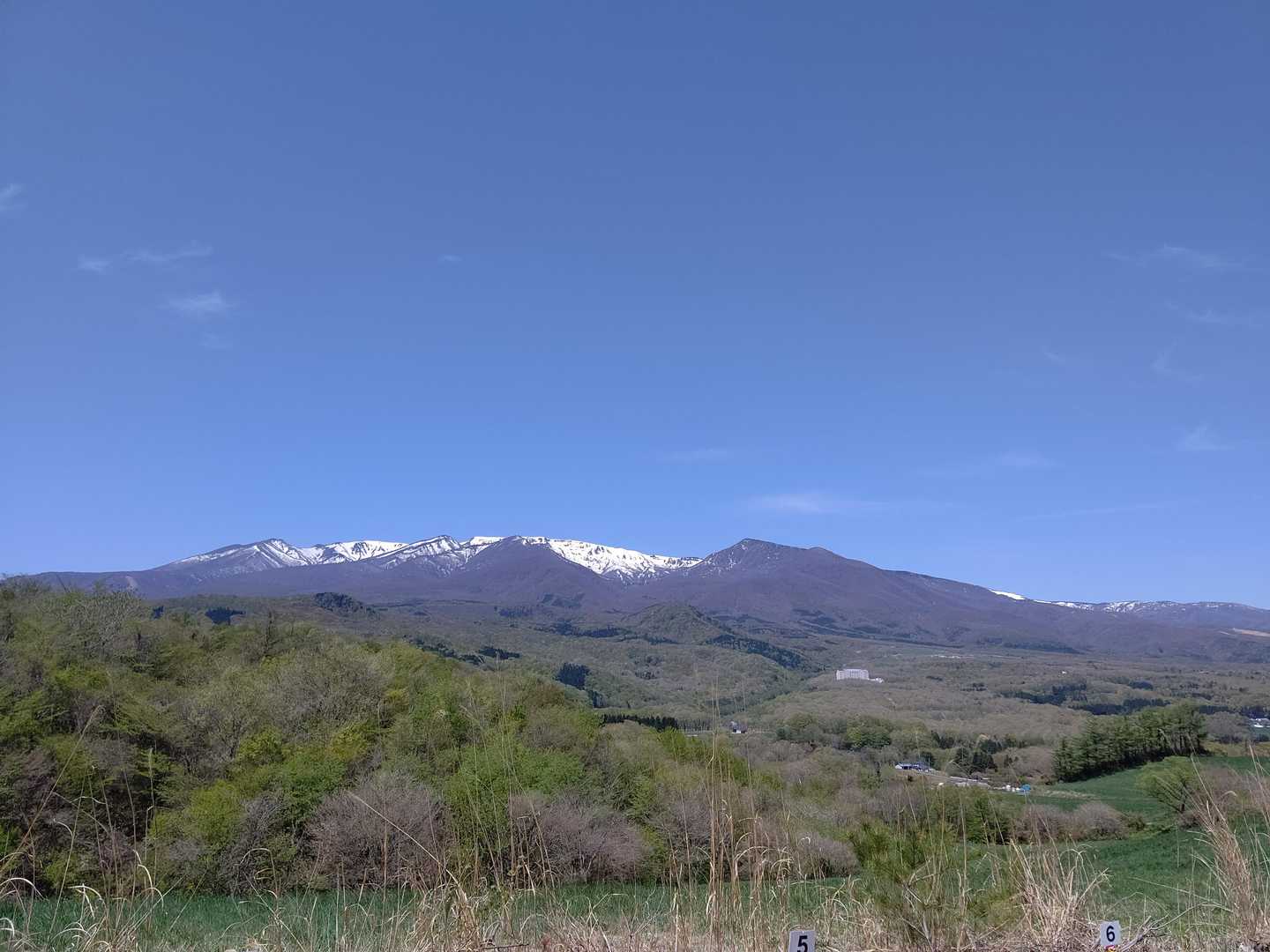 青麻山登山口-あけら山-青麻山 往復コースの写真