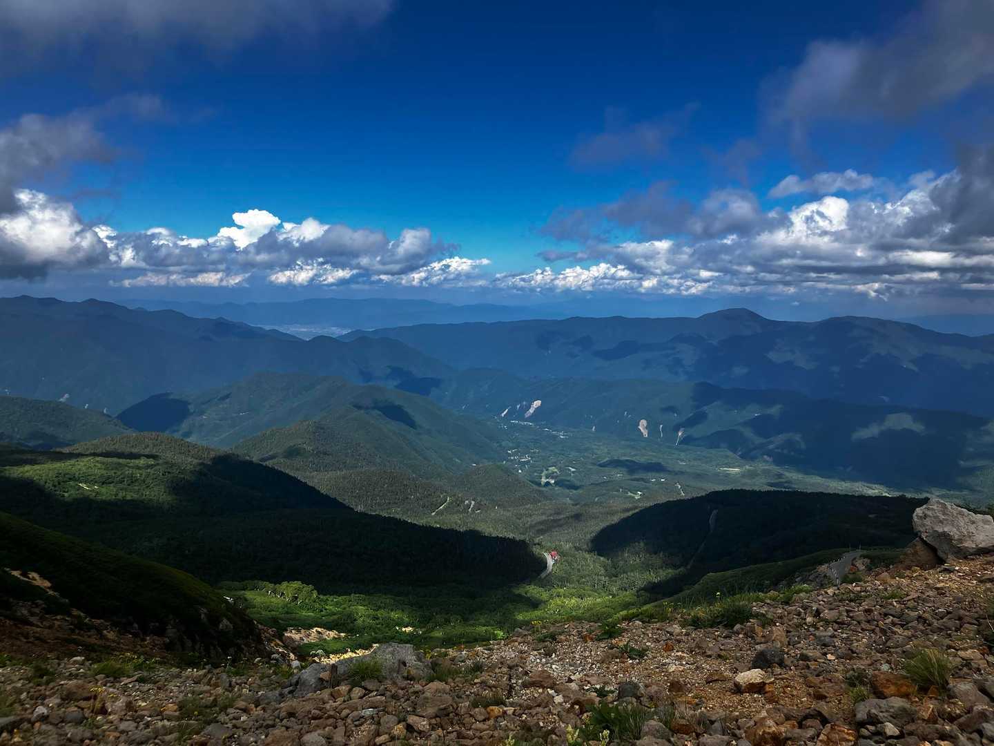 乗鞍山頂バス停-富士見岳 往復コースの写真