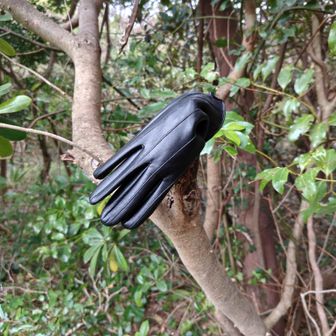 忘れ物　黒色グローブ右手