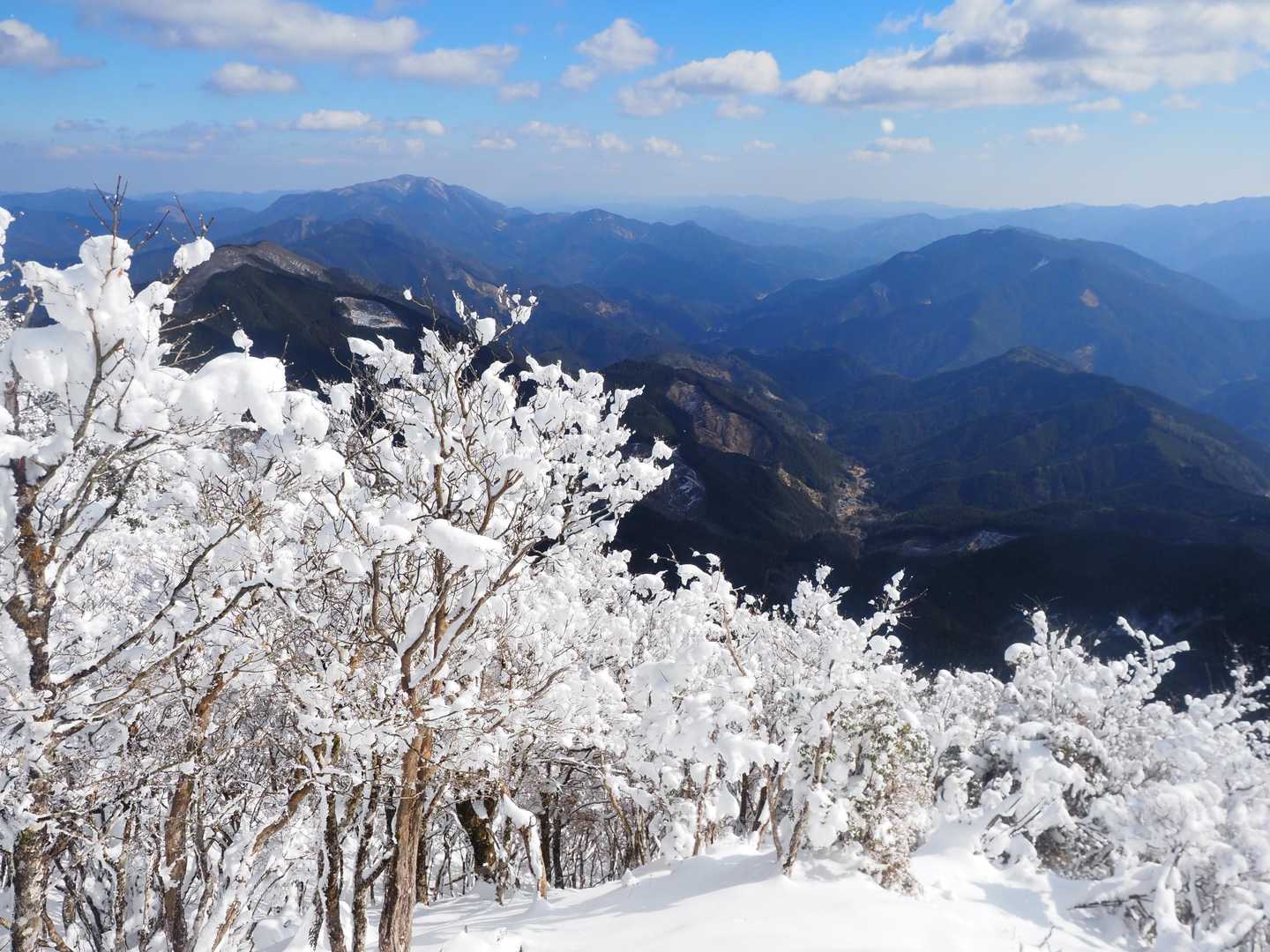 高見山登山口-高見峠-高見山 縦走コースの写真