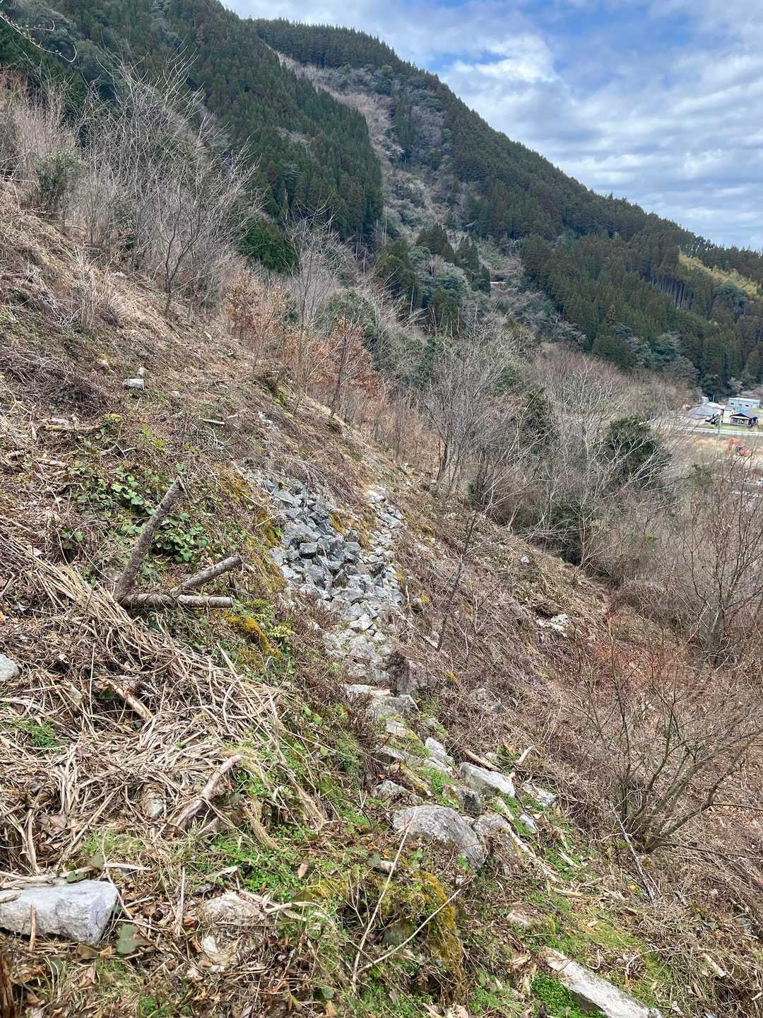 城壁が崩れた⁈