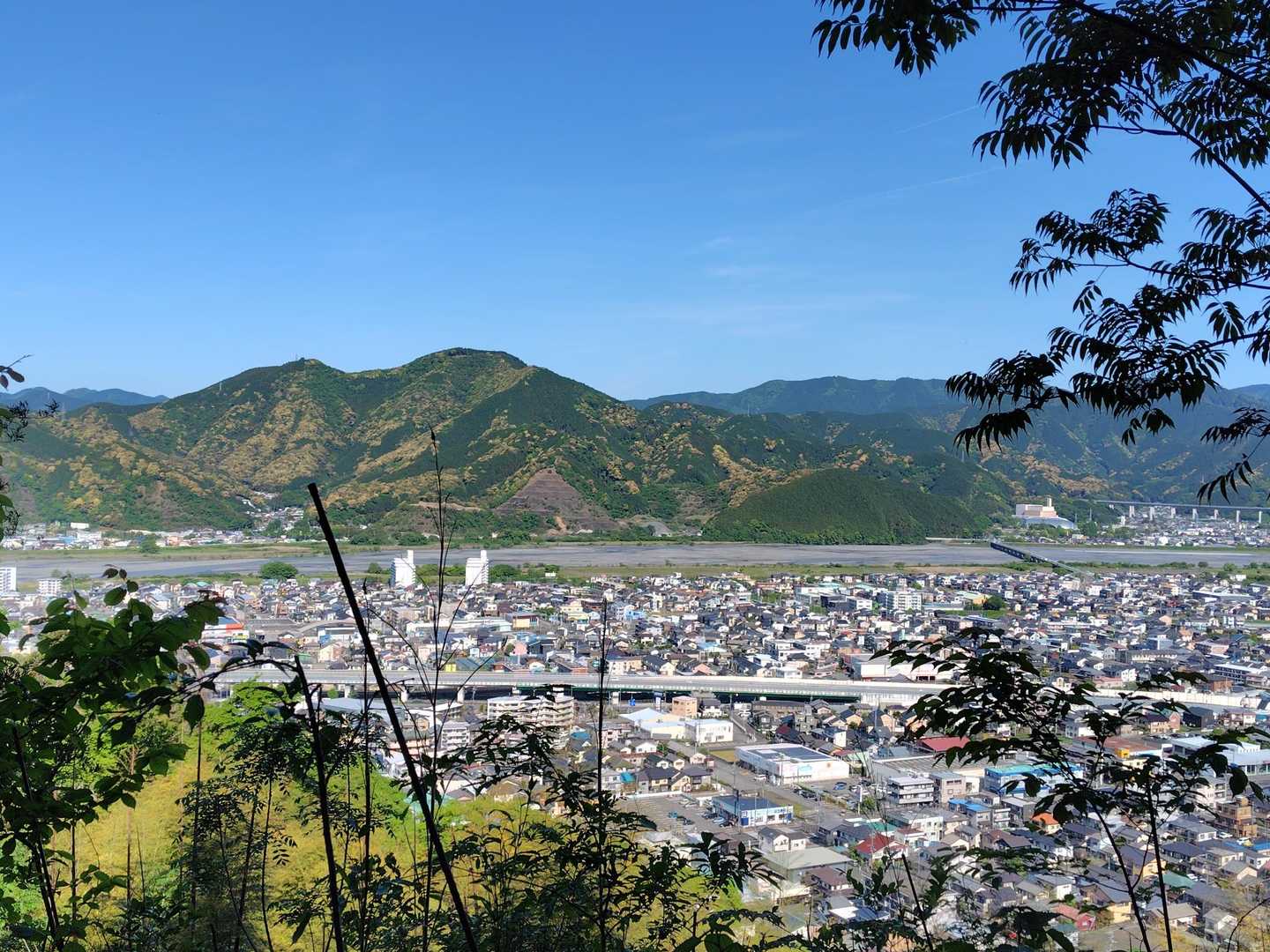 安倍城址方面