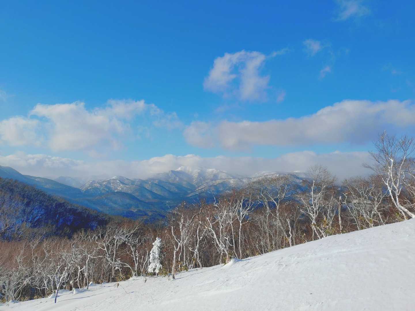こちら意外に見えました🏔️